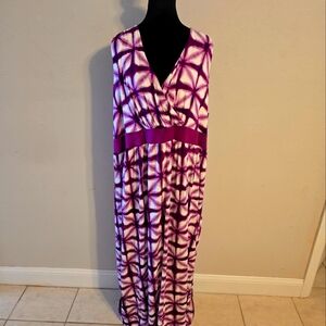 Beautiful, long flowing summer dress or pair with light jacket.